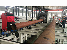 High Speed Pipe Cutting and Beveling Machine